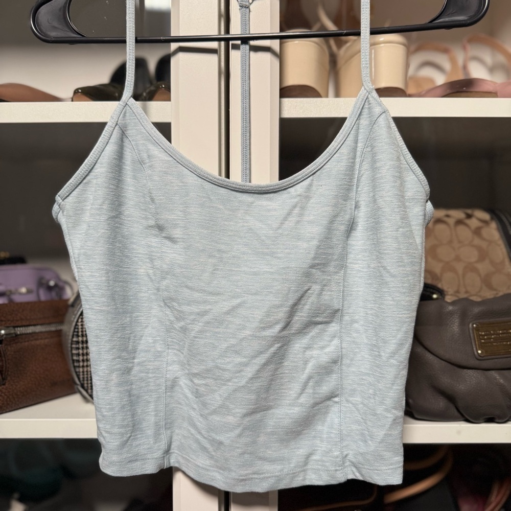 Victoria’s Secret Light Blue Essential Tank Top Women’s Size Medium - Picture 6 of 8